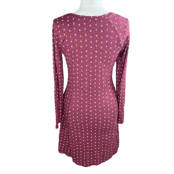 Toad&Co Windmere Dress Long Sleeve Athleisure Fit & Flare Camp Hiking Gorpcore-S - Picture 8 of 10